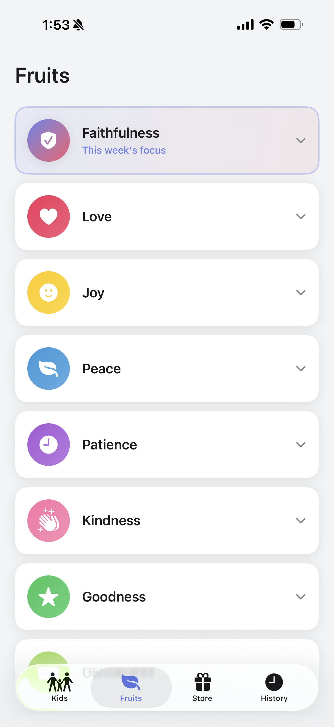 Fruits of the Spirit with examples